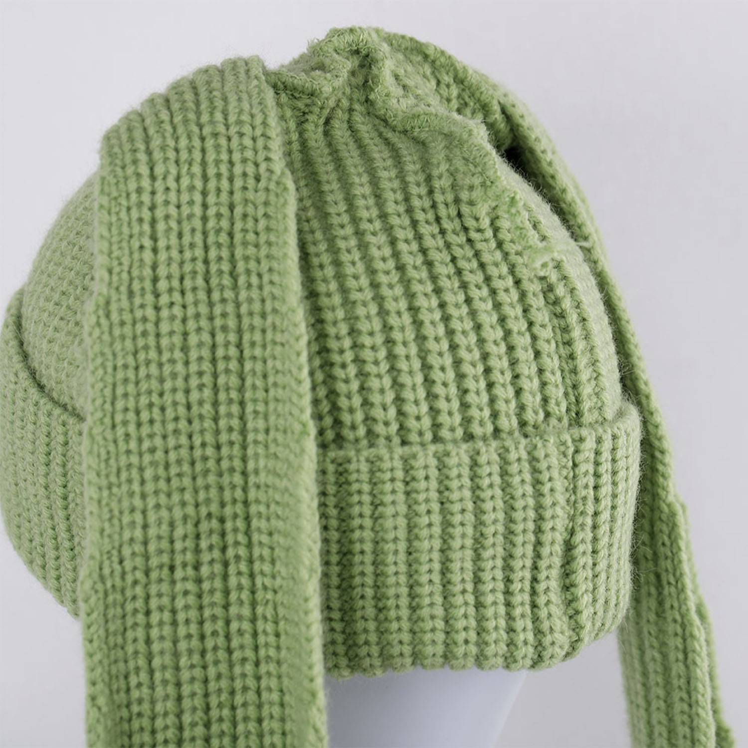 Rabbit ear hat beanie 2