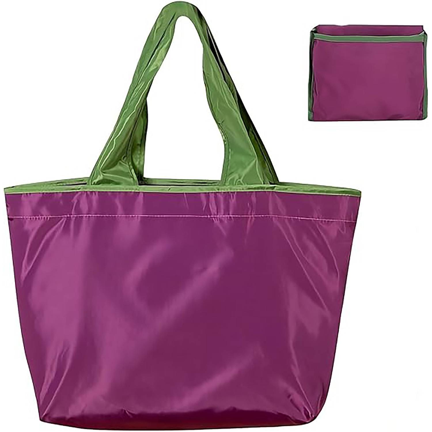 Solid color waterproof shopping bag 6