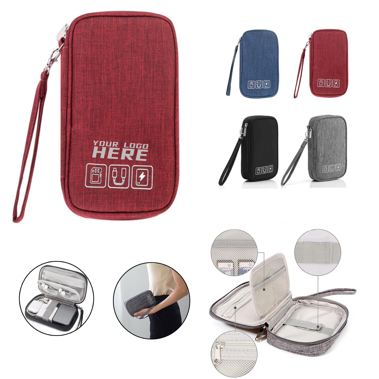 Travel Portable Electronic Storage Bag 2