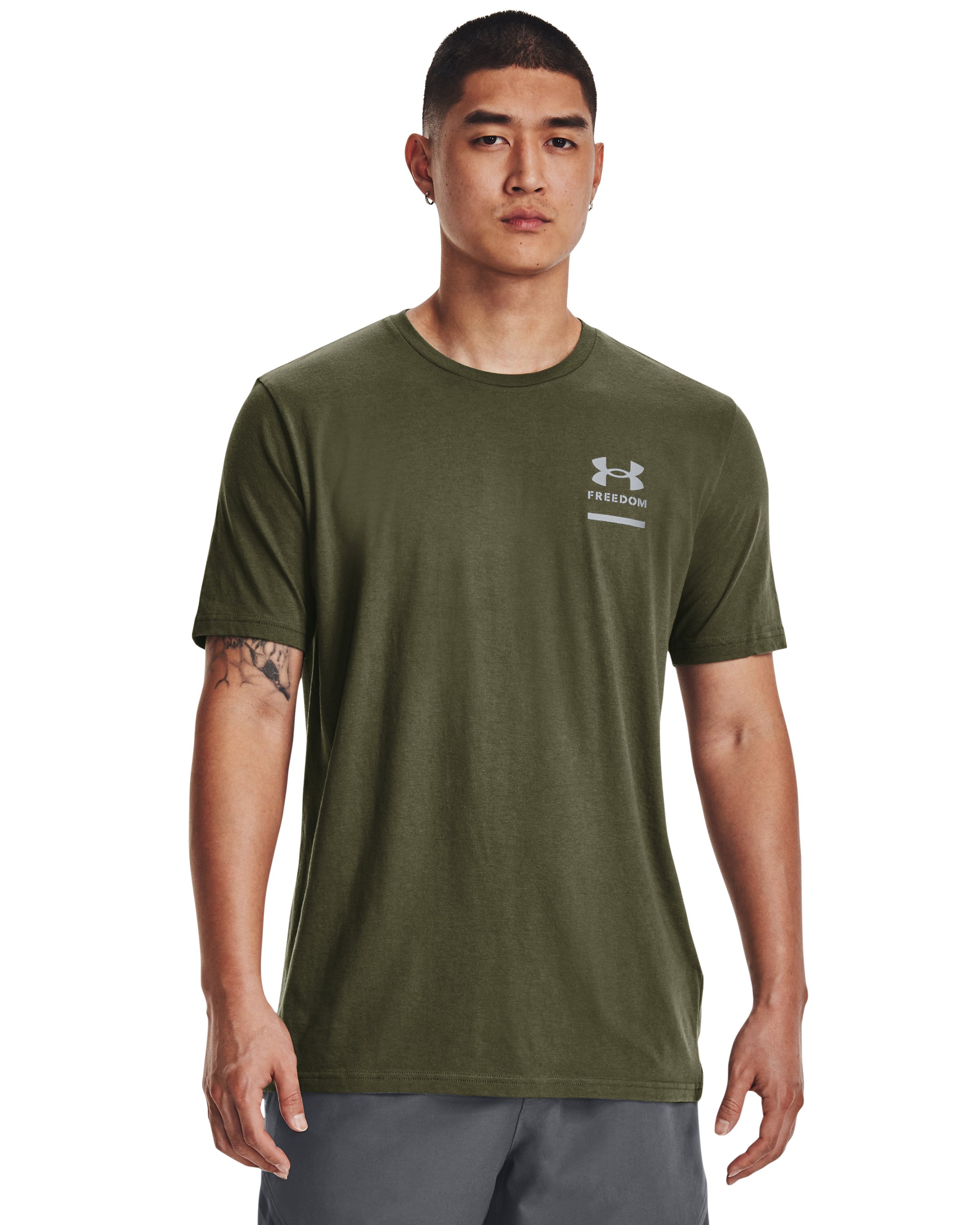 UA Freedom Spine Men's T-Shirt 2