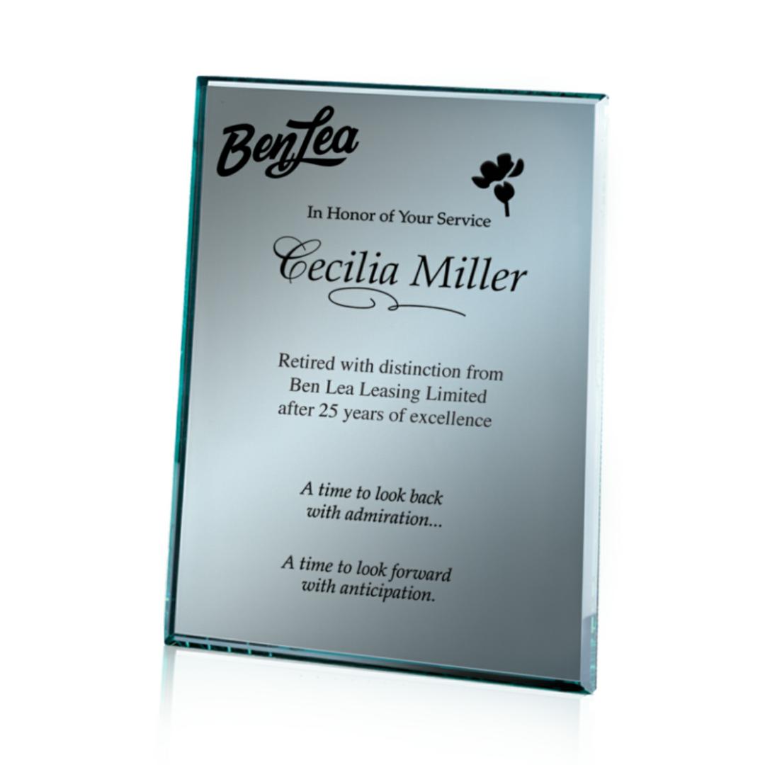 Mirror Plaque - Silver