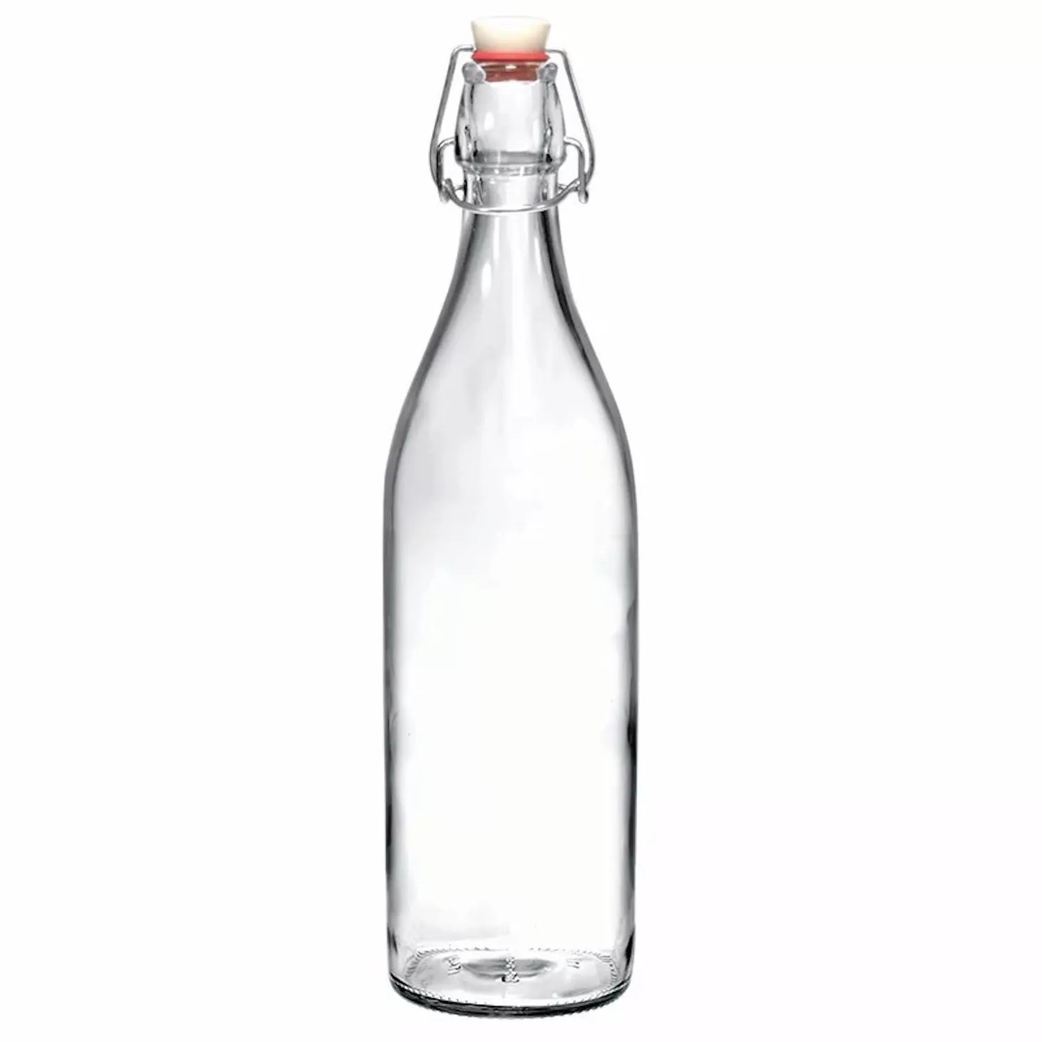 Clear Swing Top Glass Bottle 2