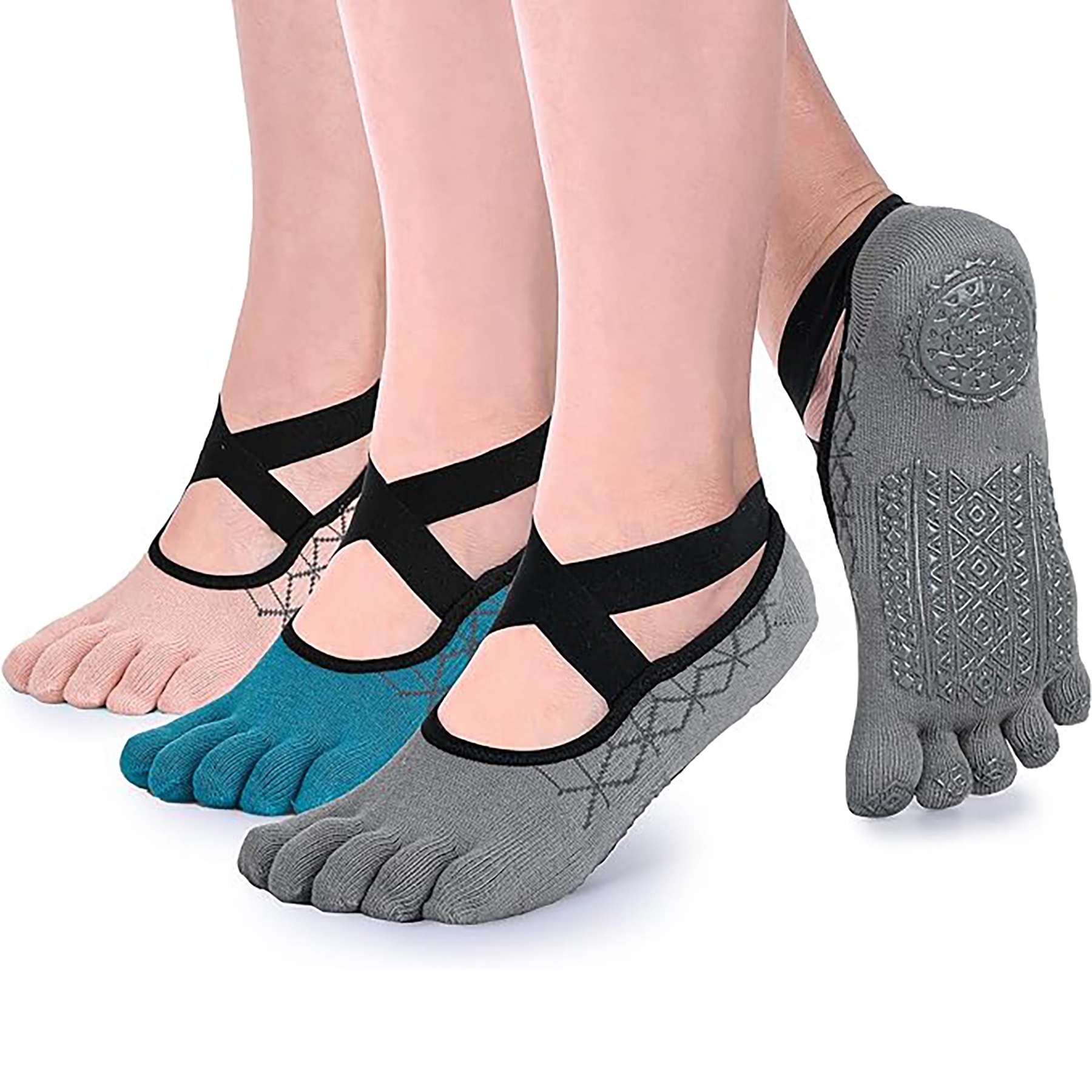 Five Toe Yoga Socks 4