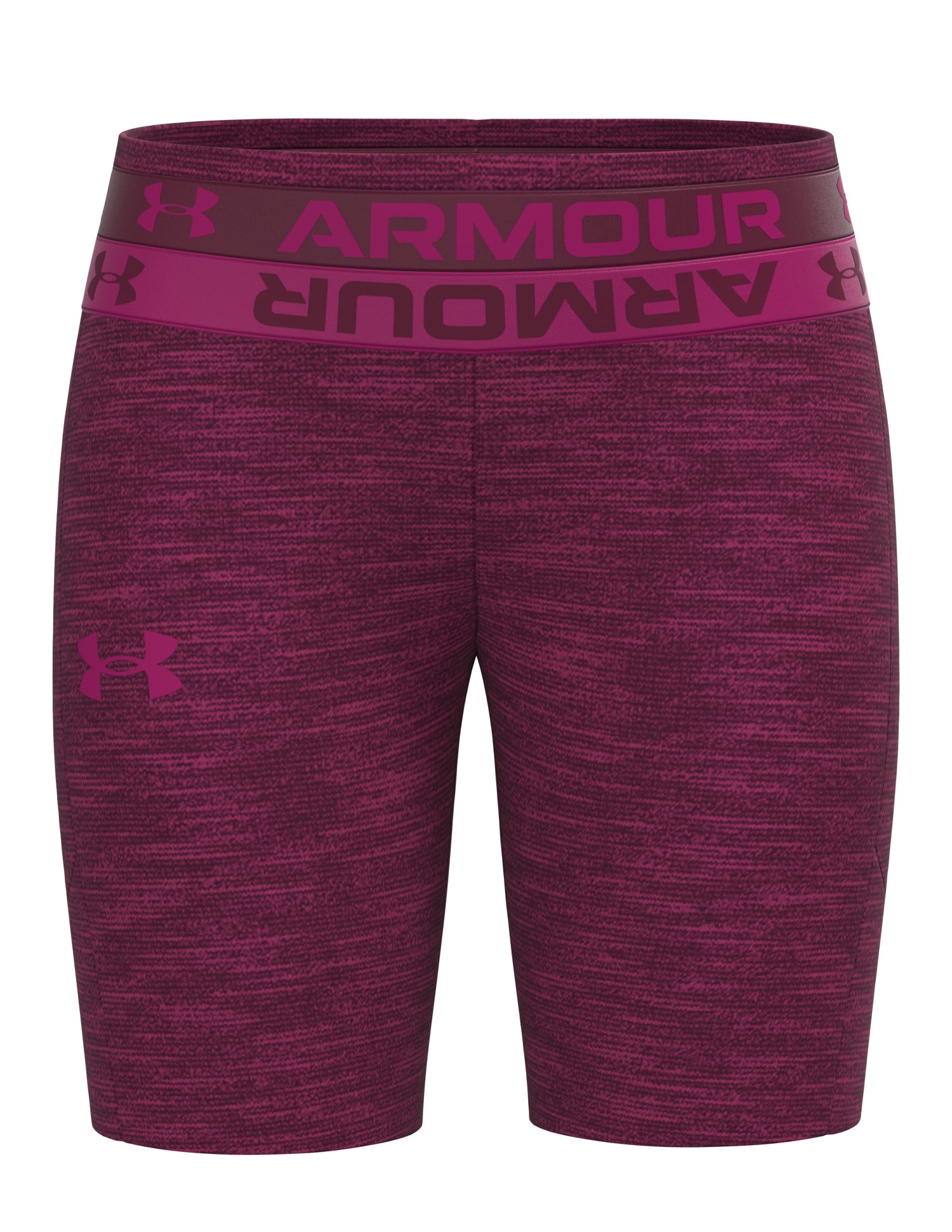 Girls' HeatGear Armour Heather Bike Shorts 2