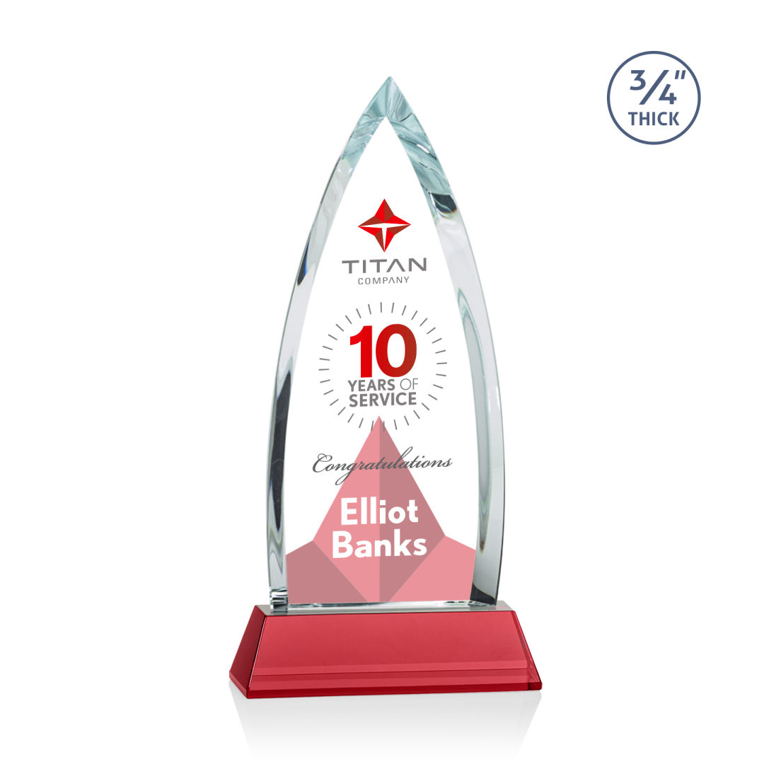 Shildon VividPrint™ Award on Newhaven - Red 3