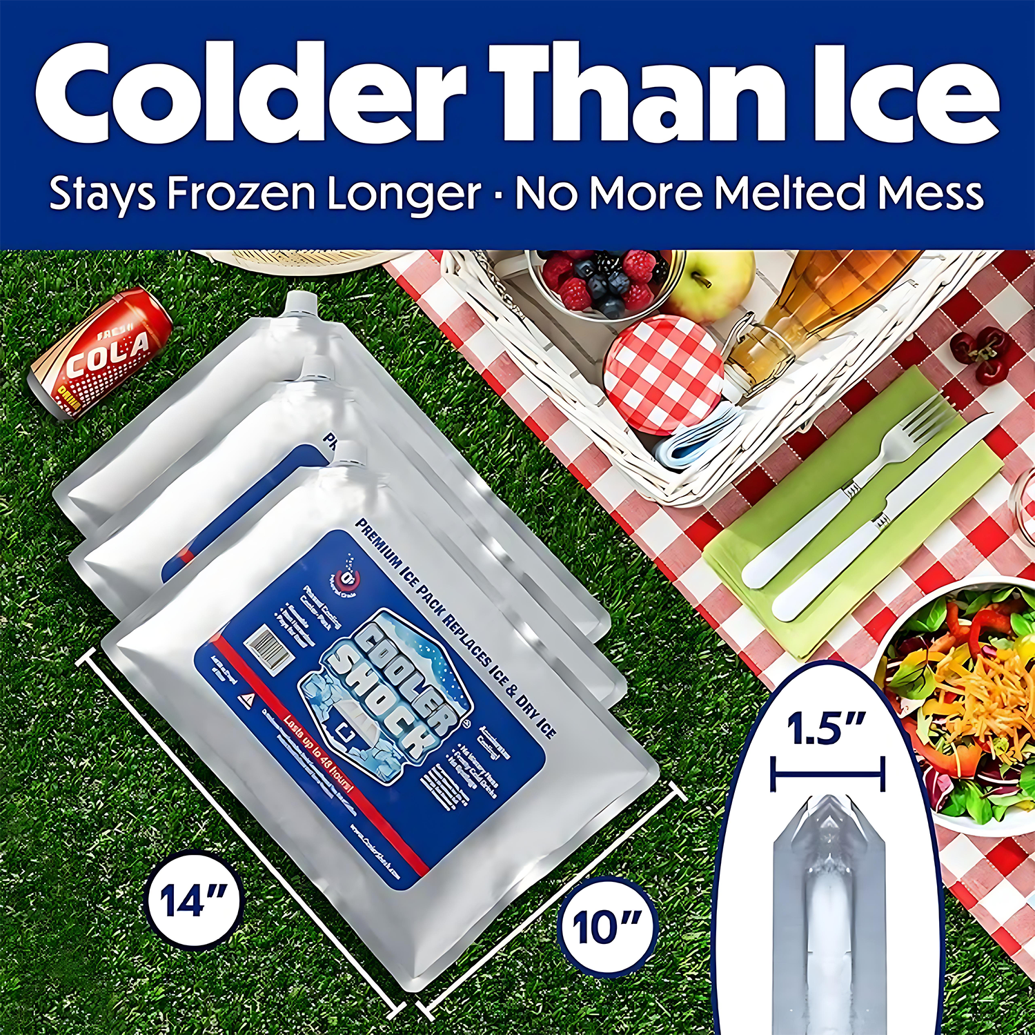 Reusable Long-Lasting Cold Ice Packs 2