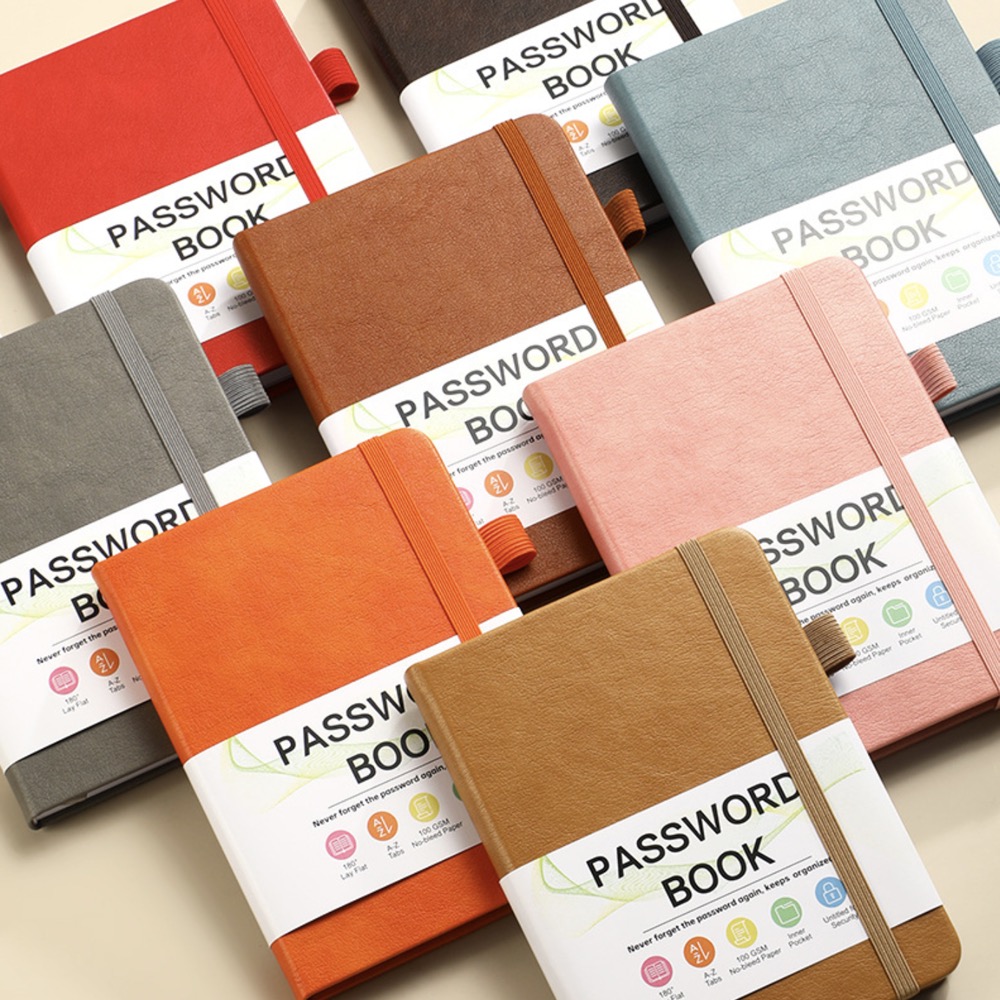 Password Book - 4.3" x 5.7" 5
