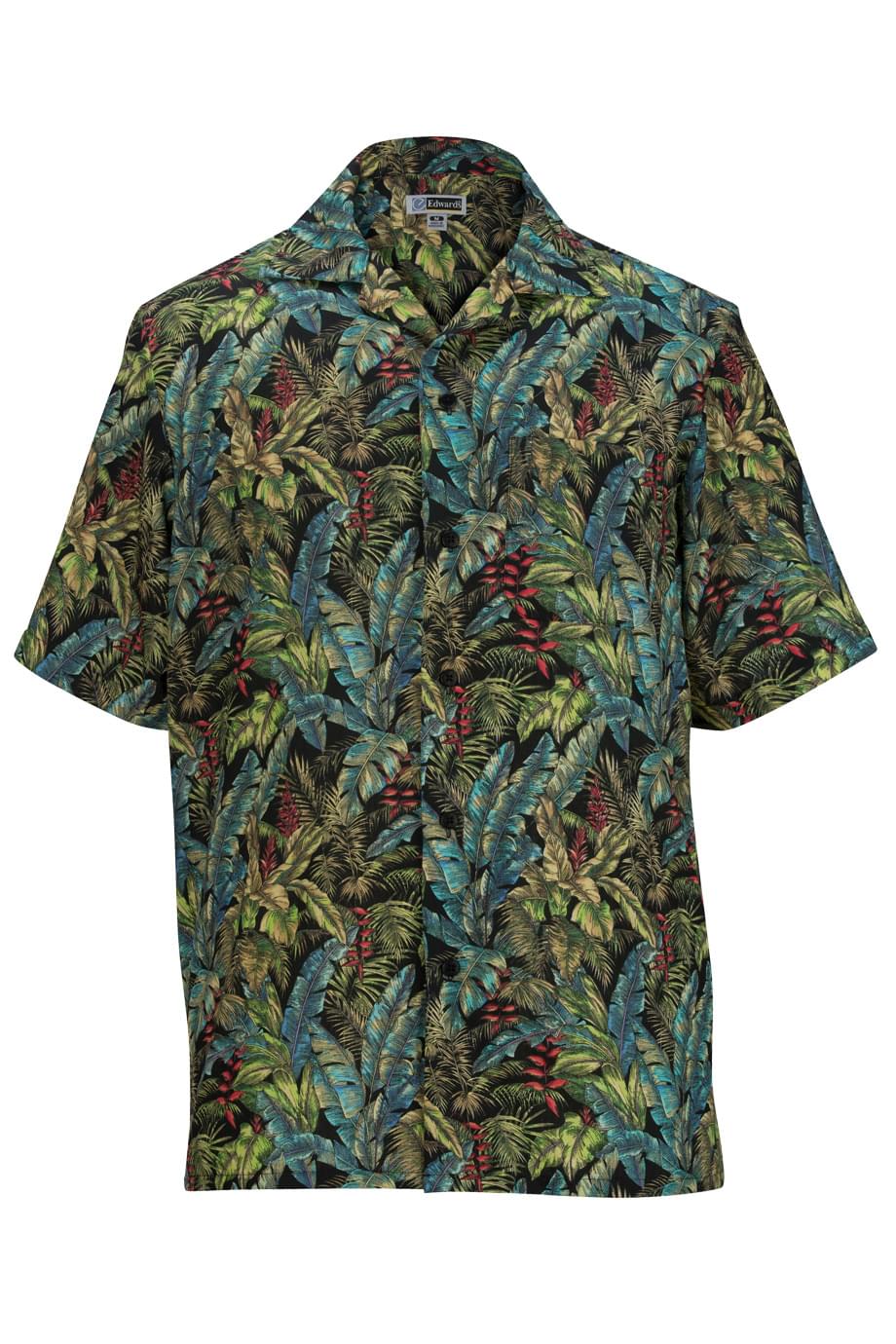 Tropical Leaf Camp Shirt 2