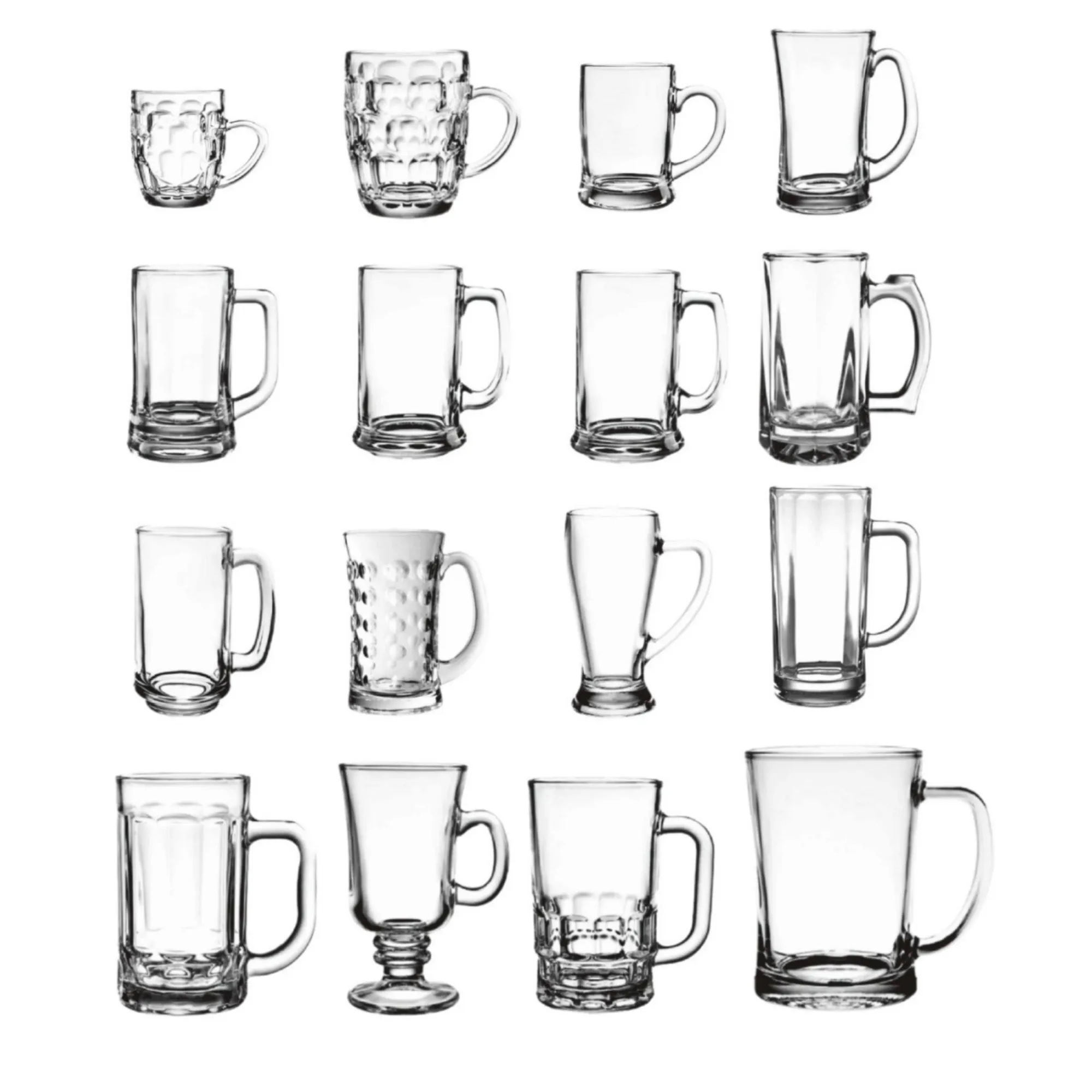Premium Glass Beer Mug 3