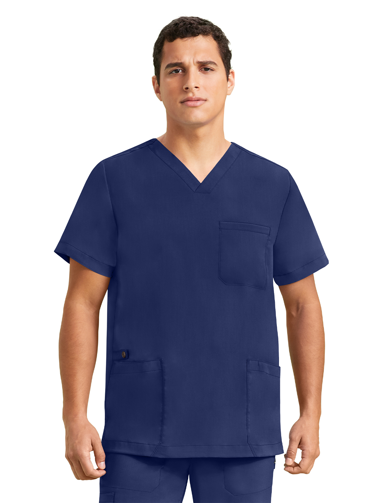 Healing Hands - HH Purple Label - Men's 3-Pocket Jake Utility Snap Tab Top 5