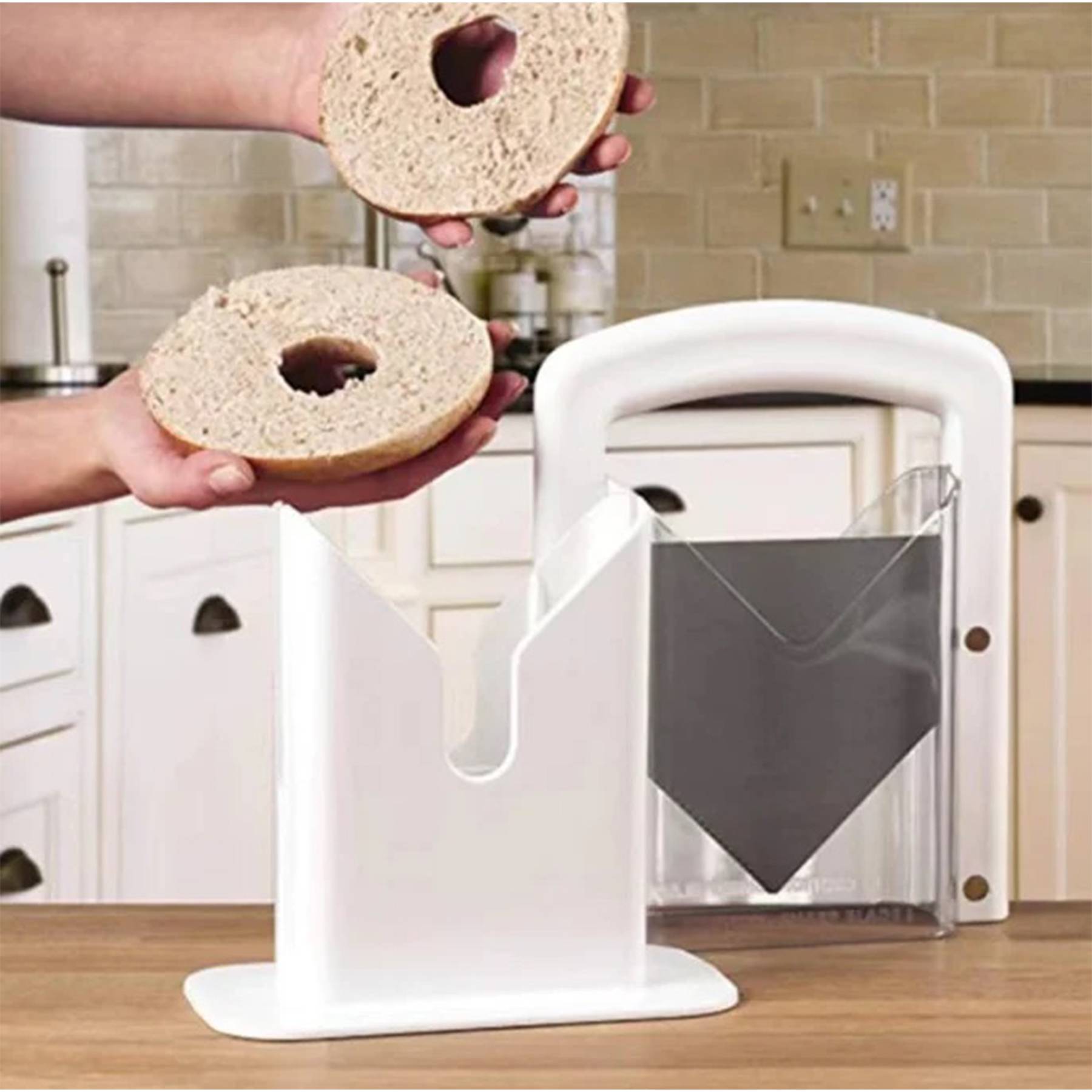 Bagel Bread Slicer Cutting Machine 2