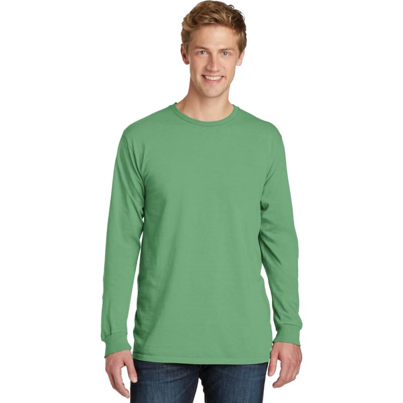Port & Company Beach Wash Garment-Dyed Long Sleeve Tee 89