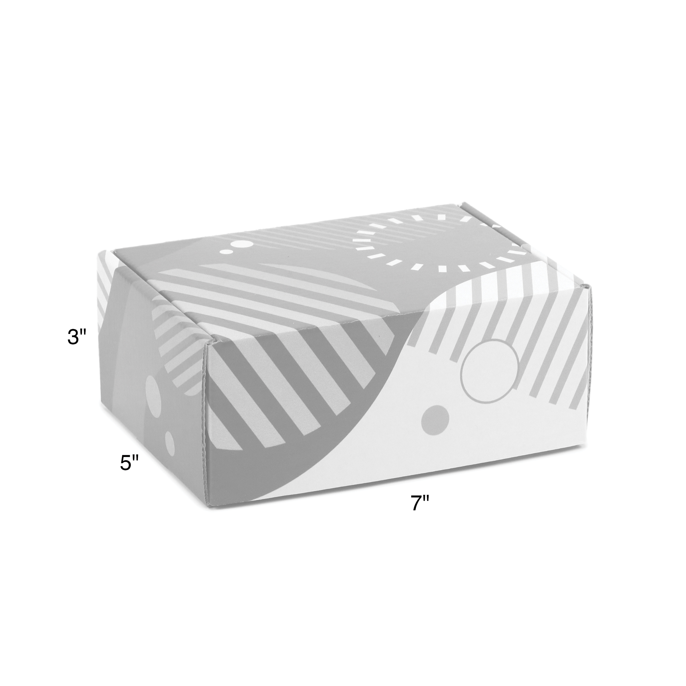 Corrugated Box - 7"x 5" x 3" 2
