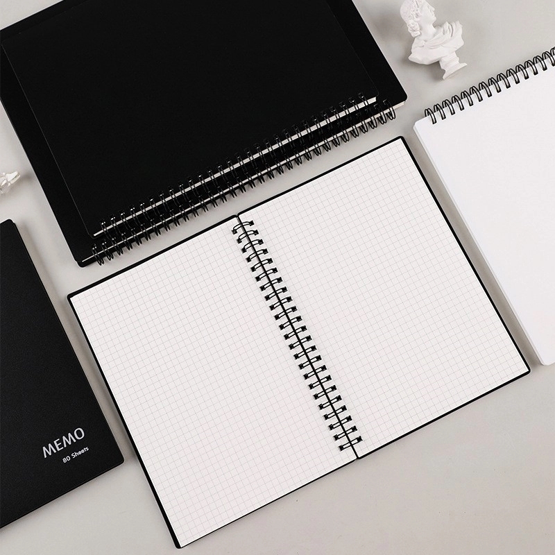 A4 Graph Ruled Wirebound Spiral Notebook 3