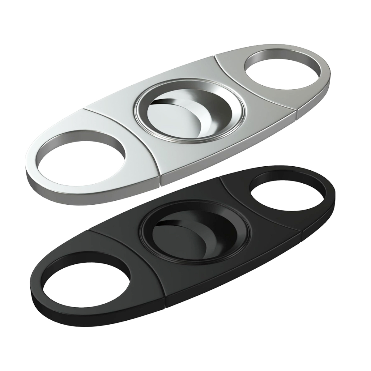 Stainless Steel Double Blade Cigar Cutter 7