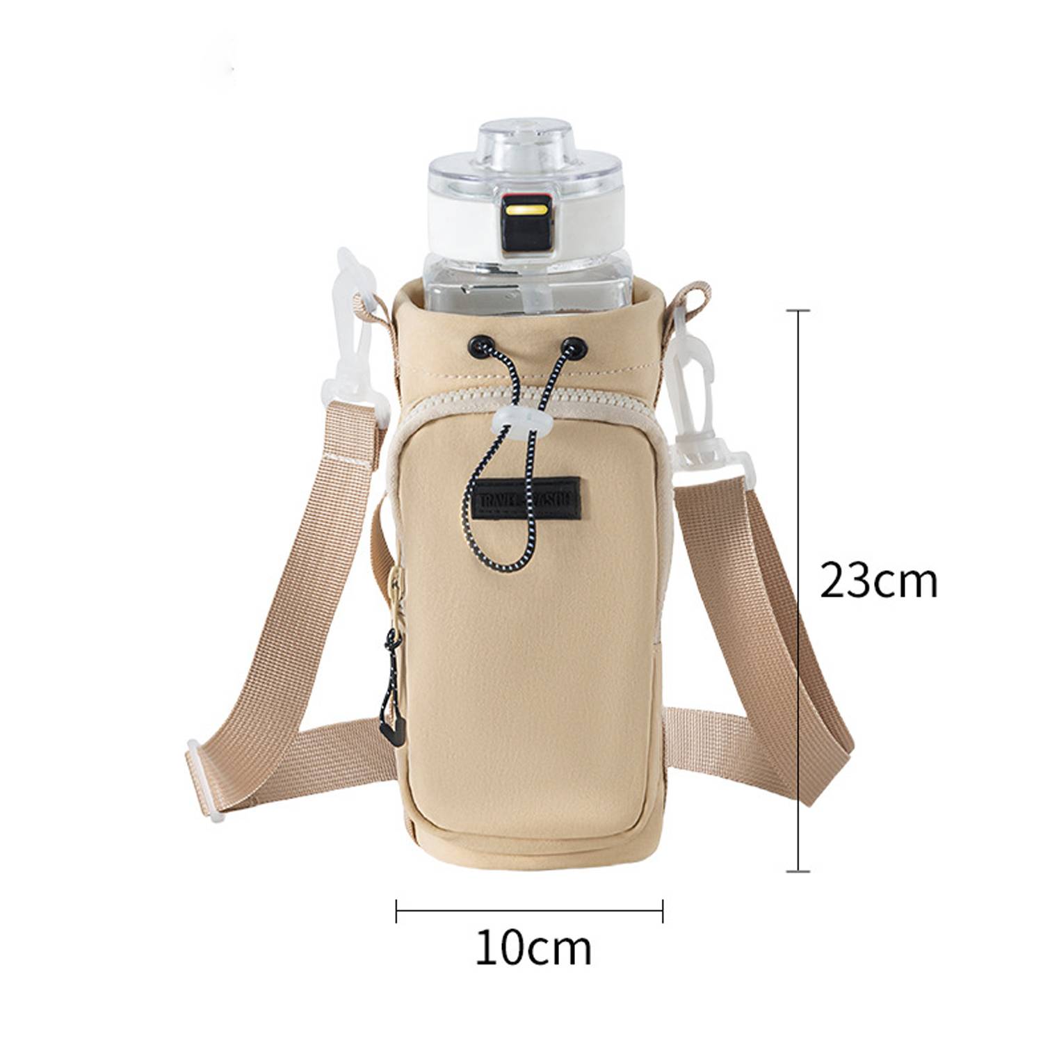 Water Bottle Carrier Pouch w/ Phone Pocket 11
