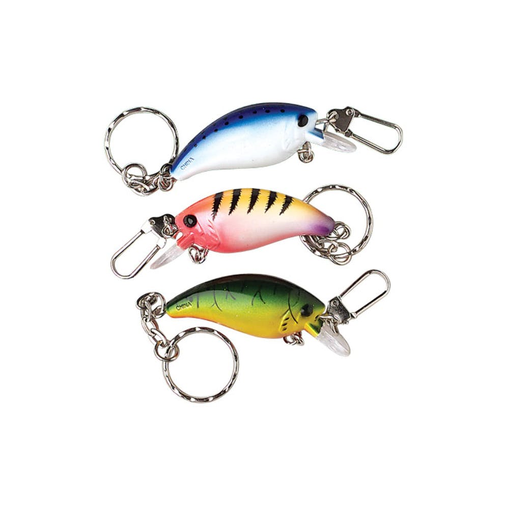 Fish Lure Keychains - Assorted 2