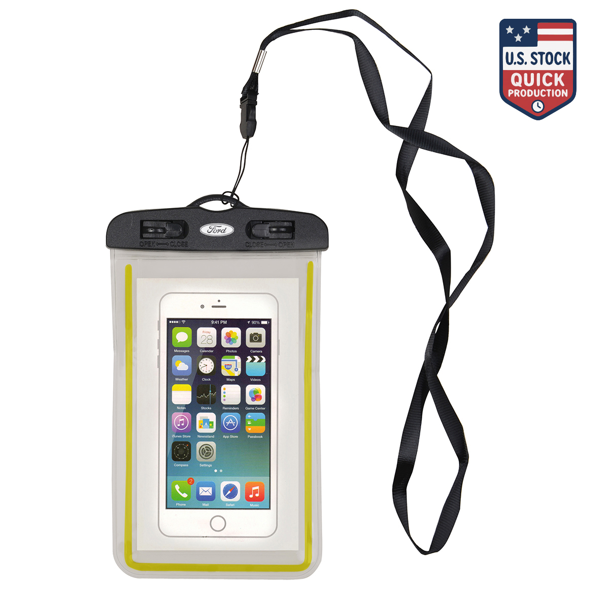 ClearView LoopMate Waterproof Phone Pouch with Lanyard 5