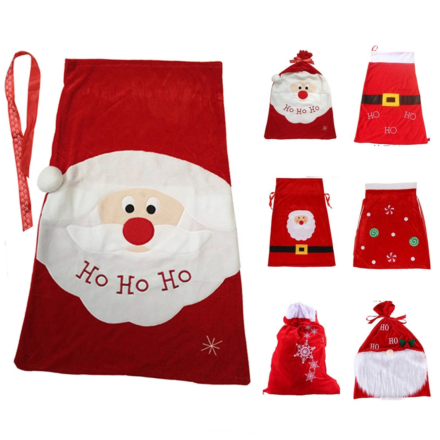 Large Christmas Santa Claus Gift Bag 3