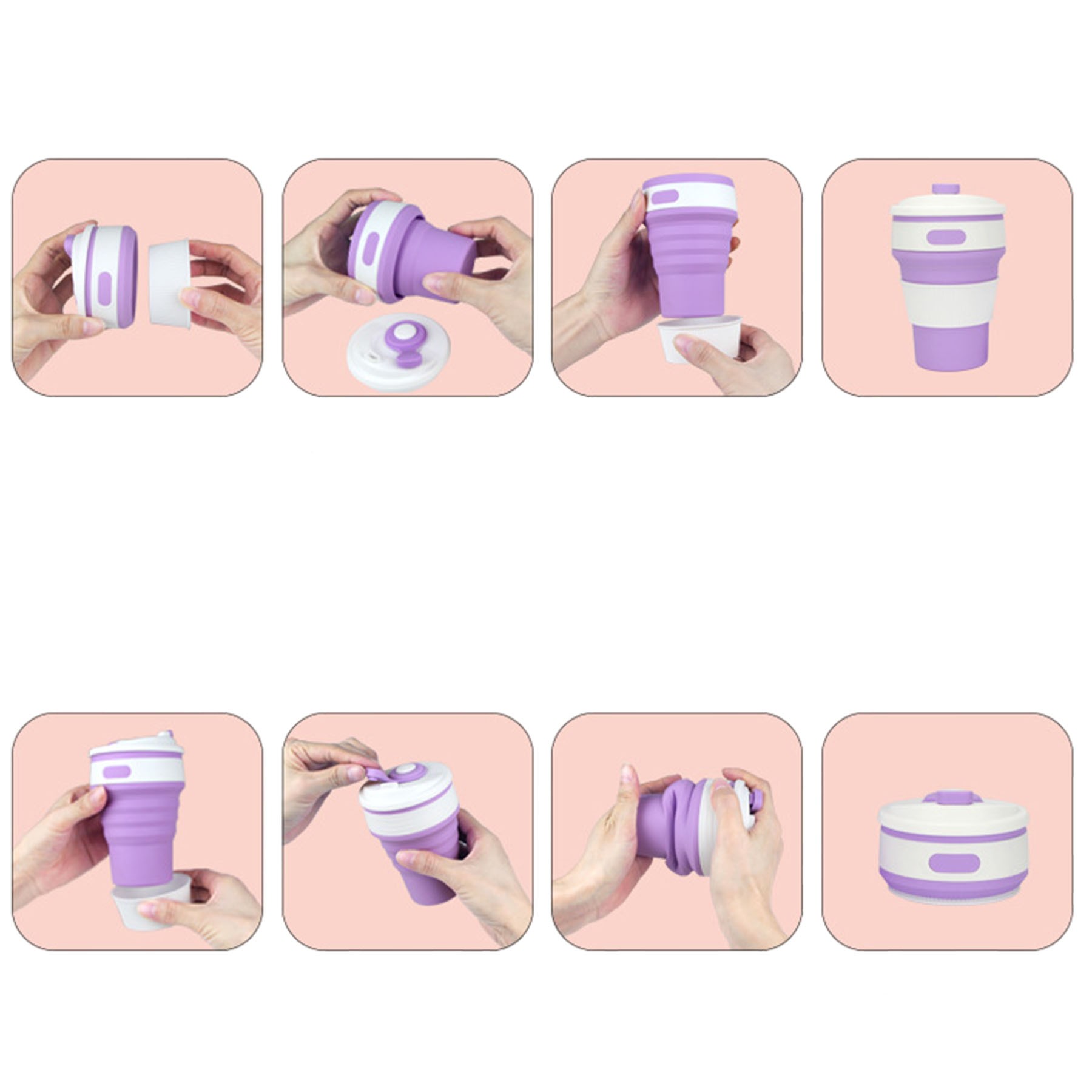 Portable Collapsible Silicone Cup 4