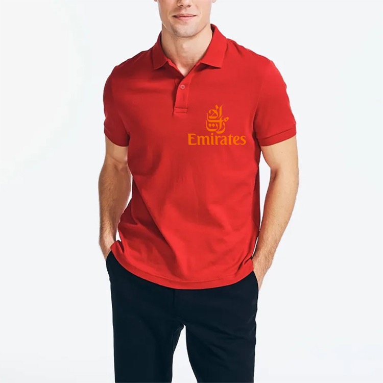 Embroidery Elevated Essentials Cotton Polo Shirt 6.5 oz 1