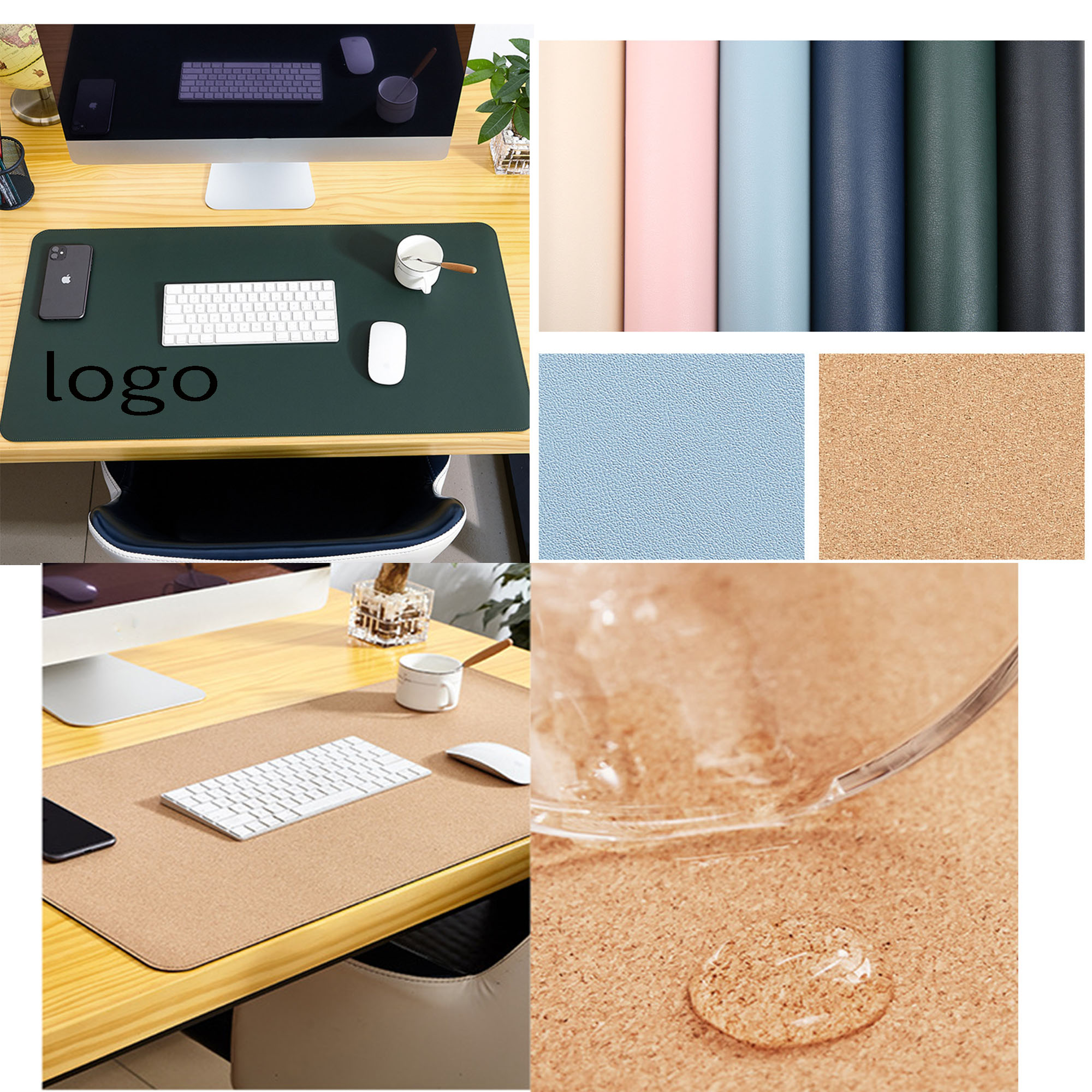 MOQ50 Double-sided Large Cork Desk Mat 2