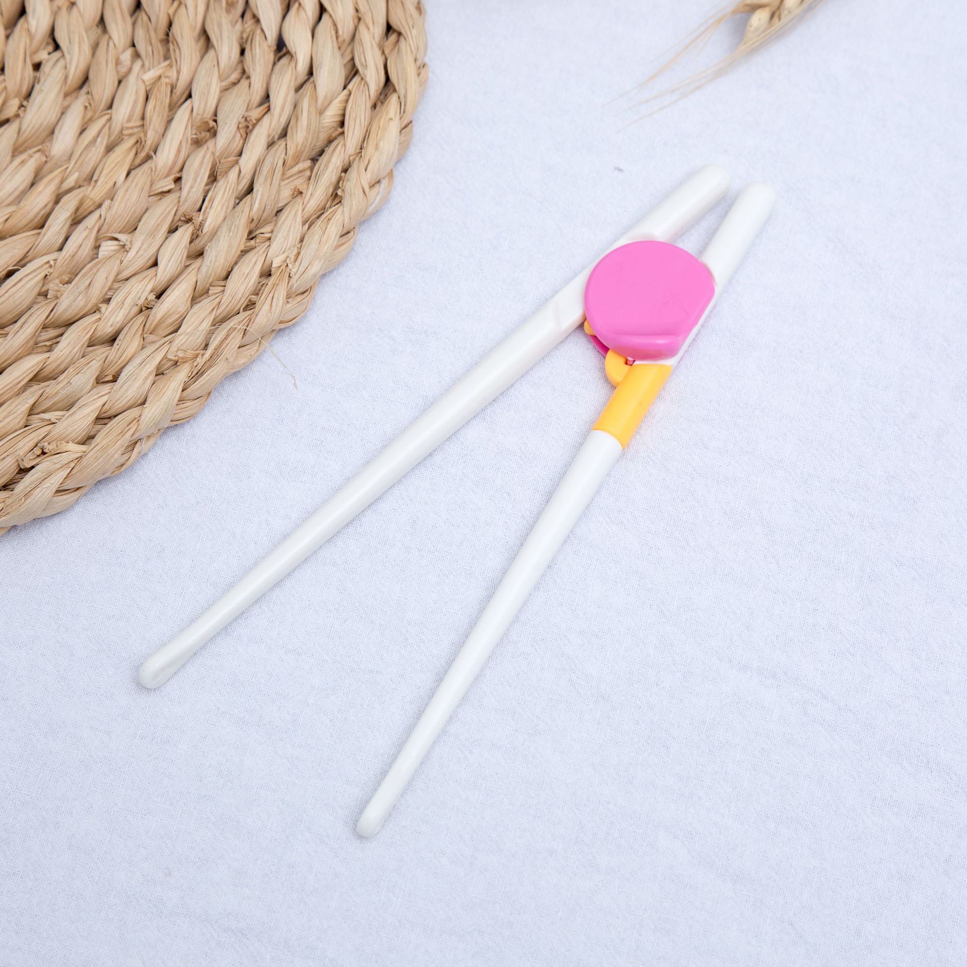 Plastic Cute Baby Kids Beginners Learn Training Chopsticks Sets 3