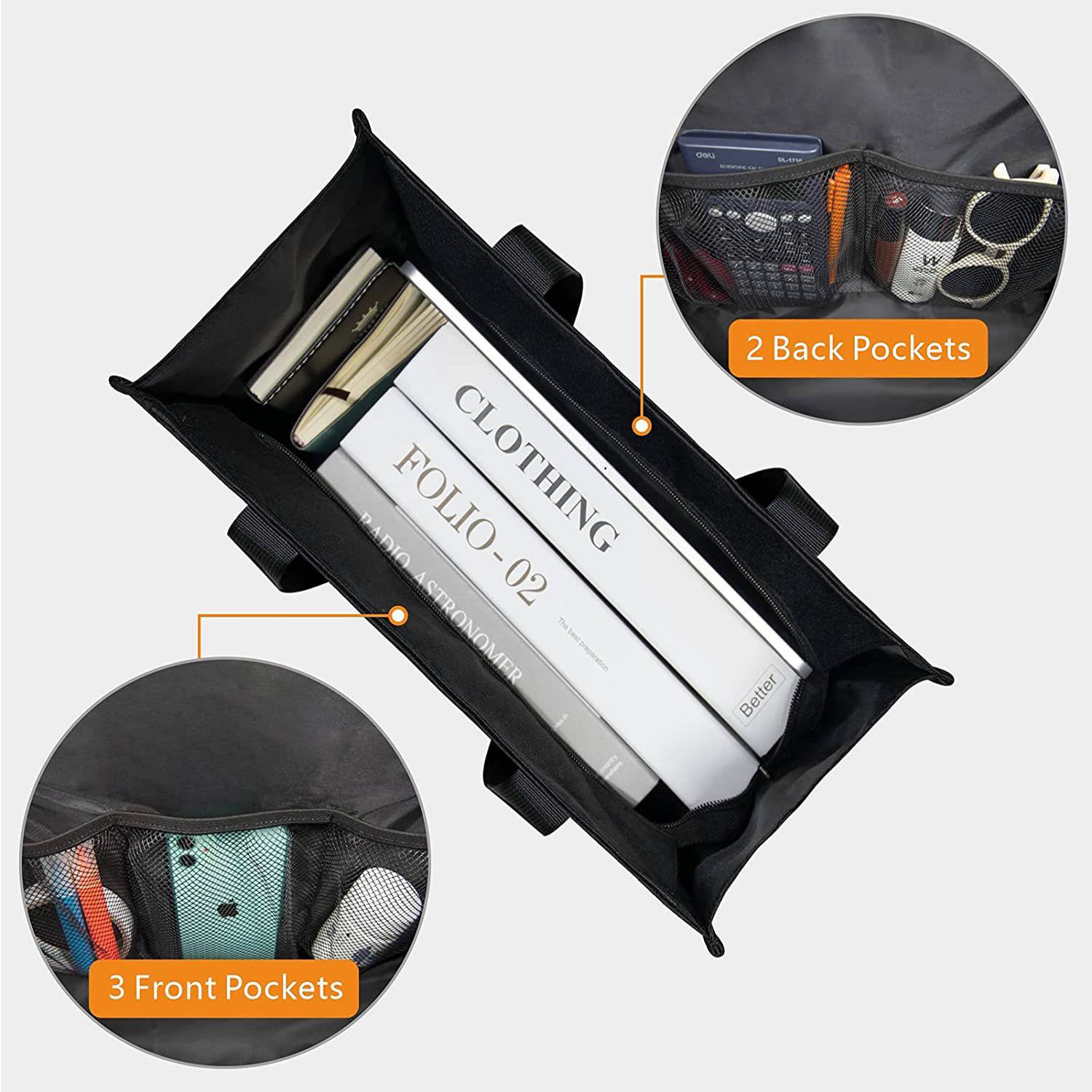 Nylon Portable Tote bag versatile 4