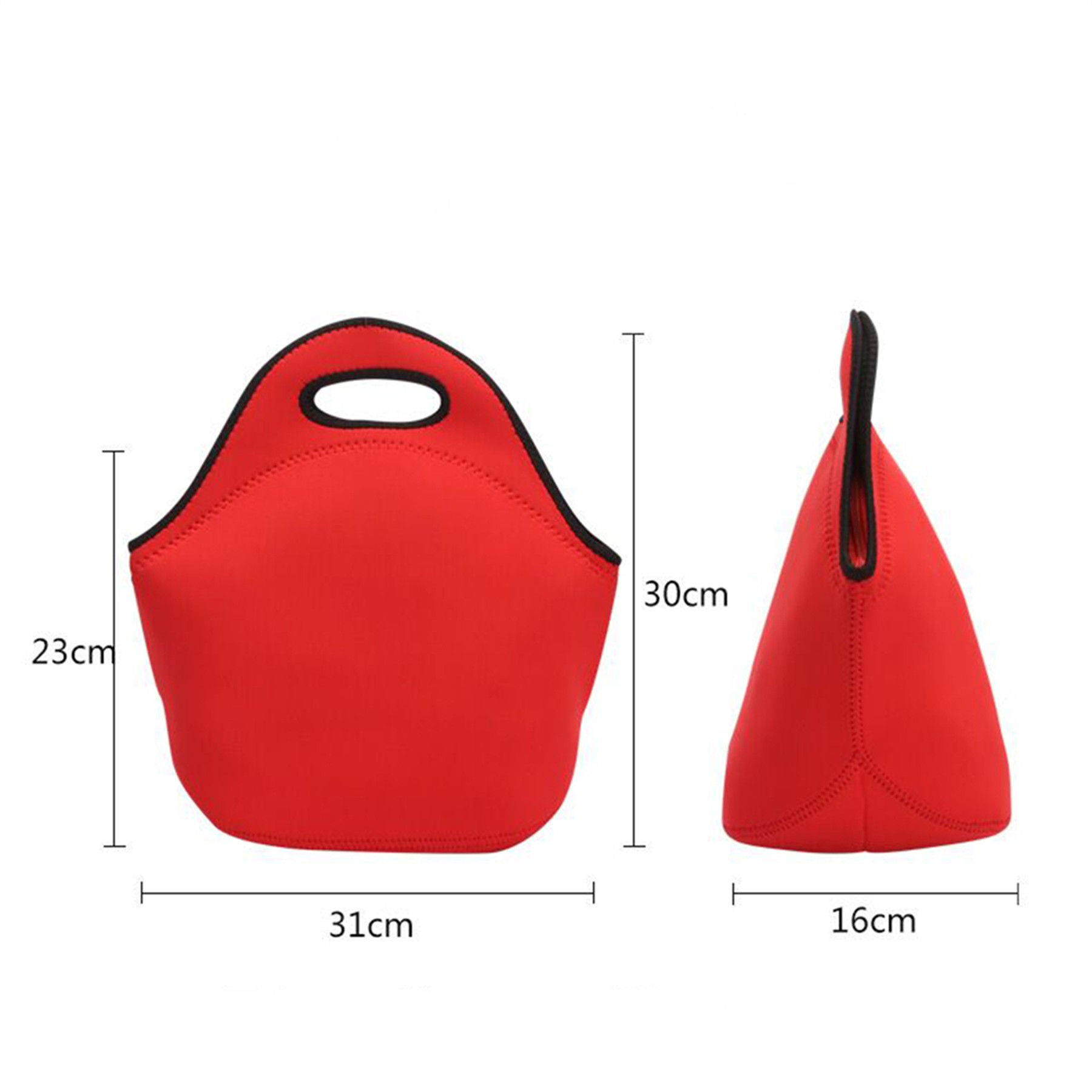 Zippered Neoprene Lunch Bag 1