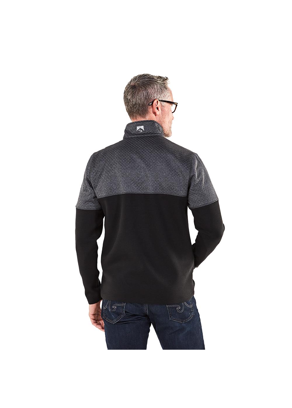 Storm Creek Men's Architect Quilted Quarter Zip 6