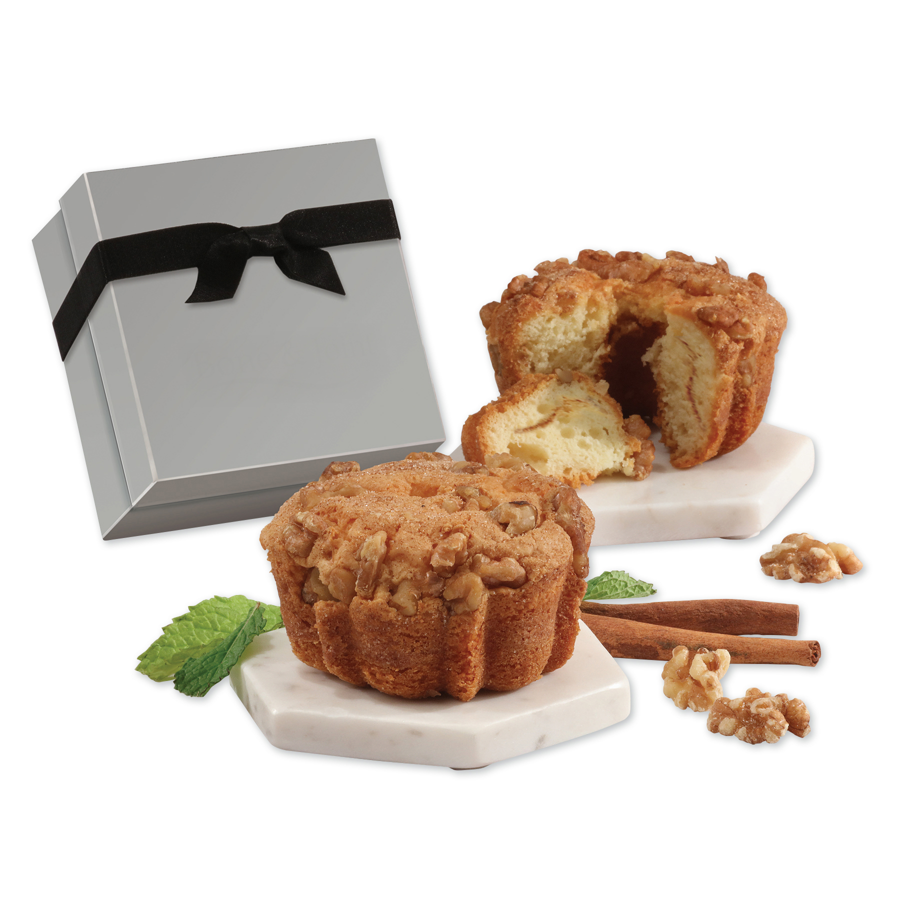 SALE - Single-Serve Cinnamon Walnut Coffee Cake 2