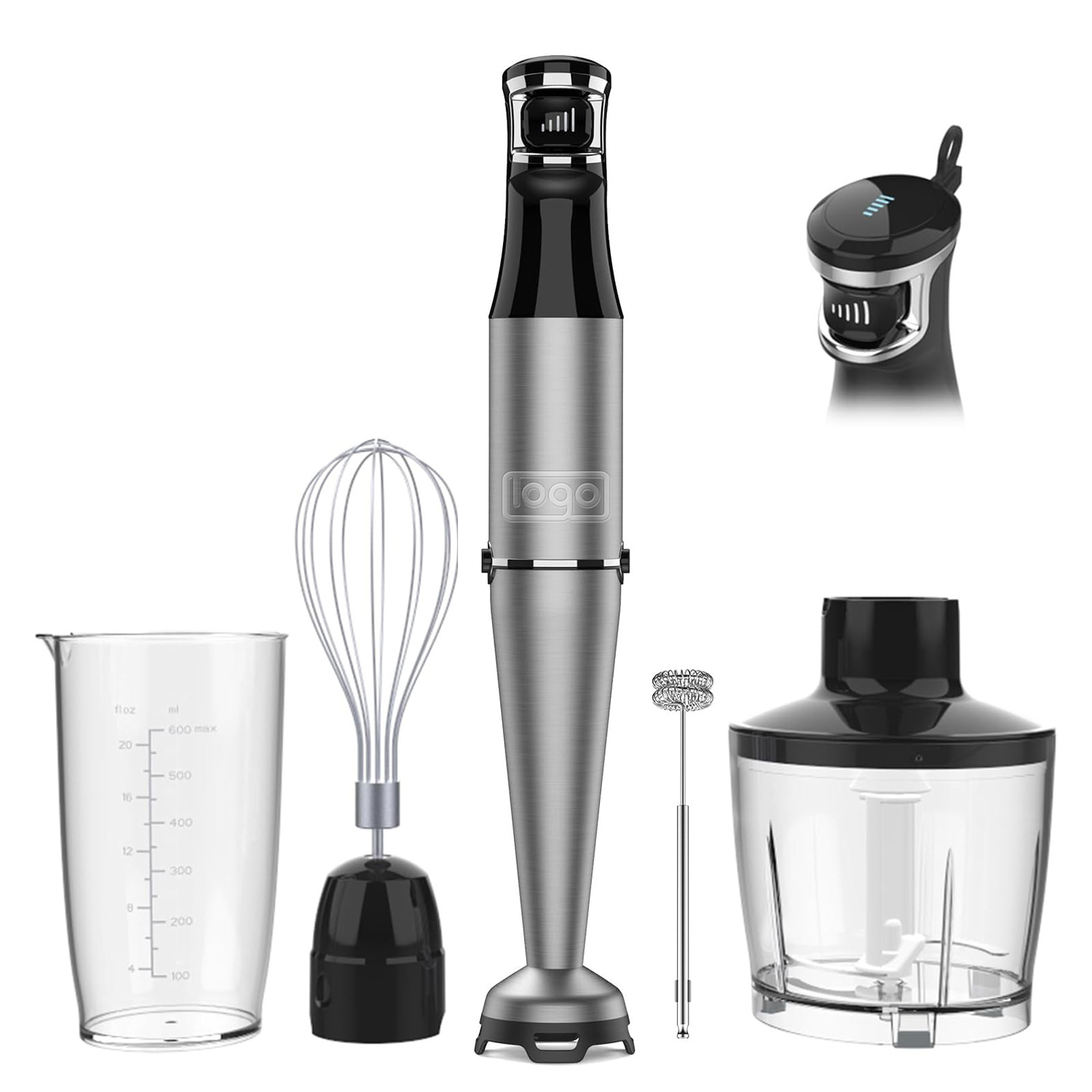 5-in-1 Multi-function Handheld Electric Blender 6