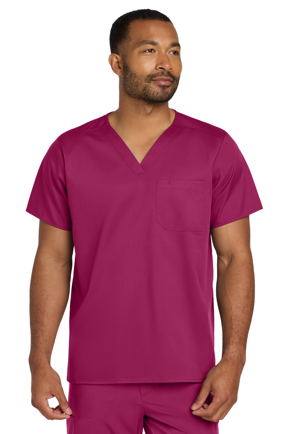 Wink® Unisex WorkFlex Chest Pocket V-Neck Top 19