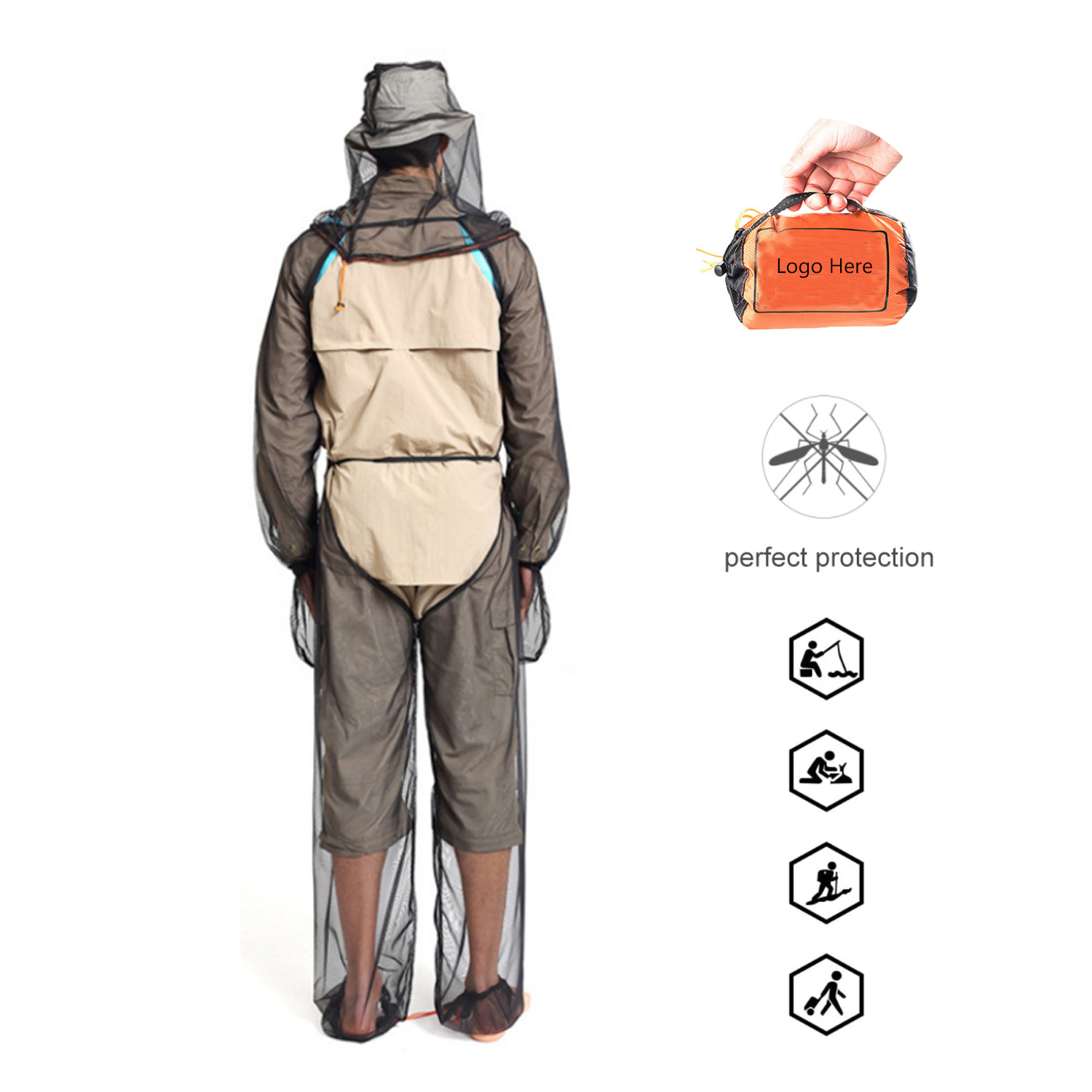 Mosquito Repellent Net Clothing Set 2
