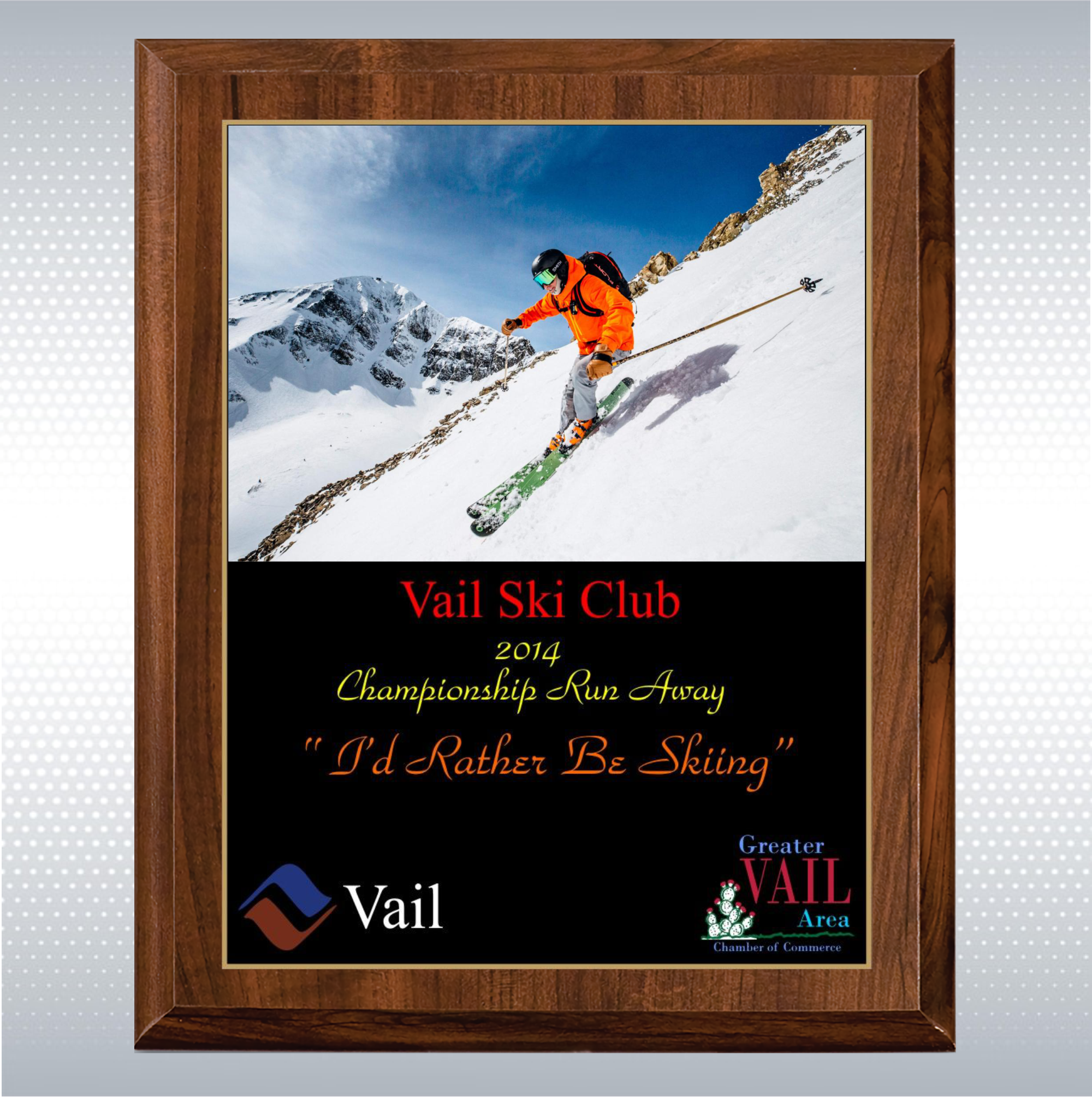 Sublimated Plaque (7 x 9") 5