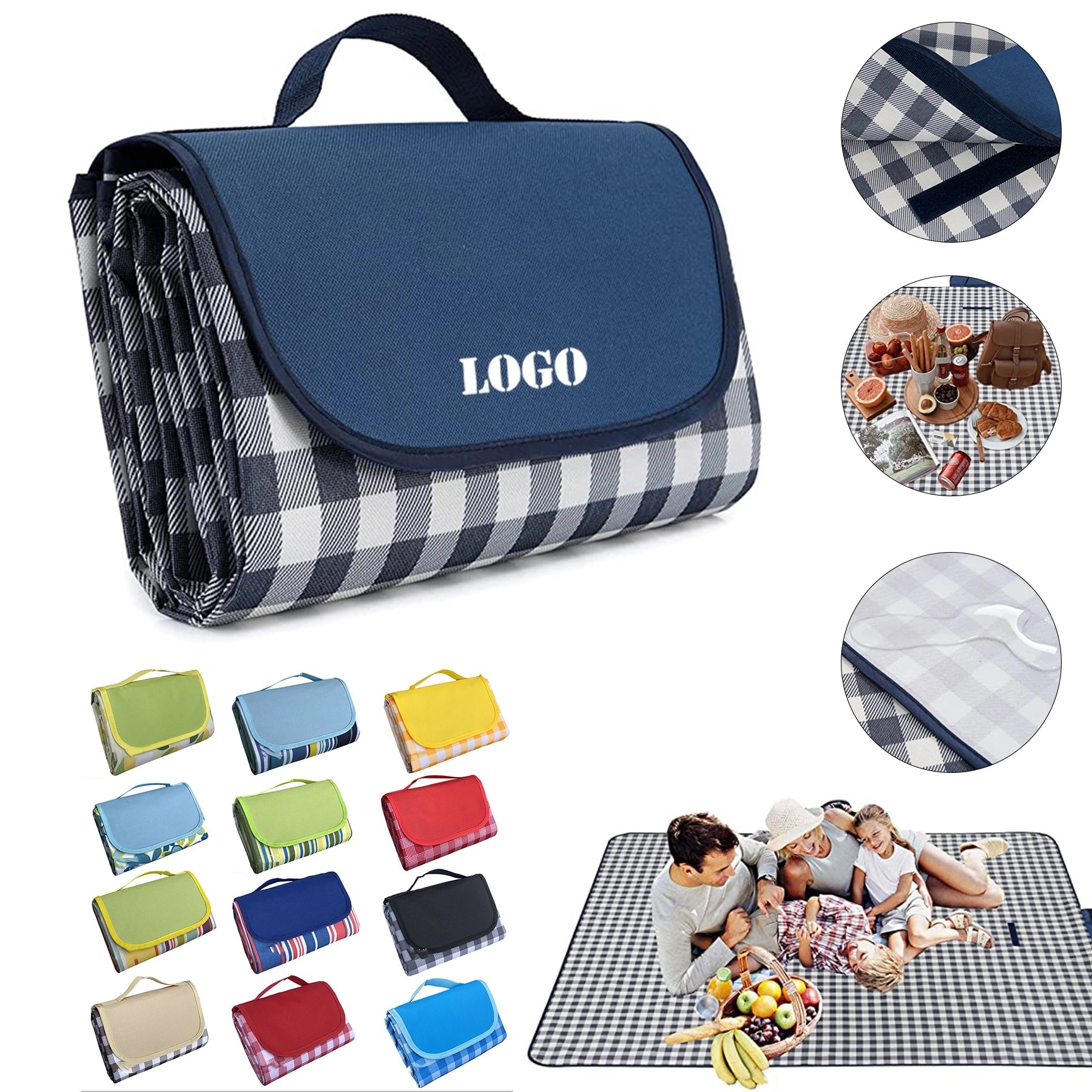 Roll-Up Picnic/Stadium Blanket 2