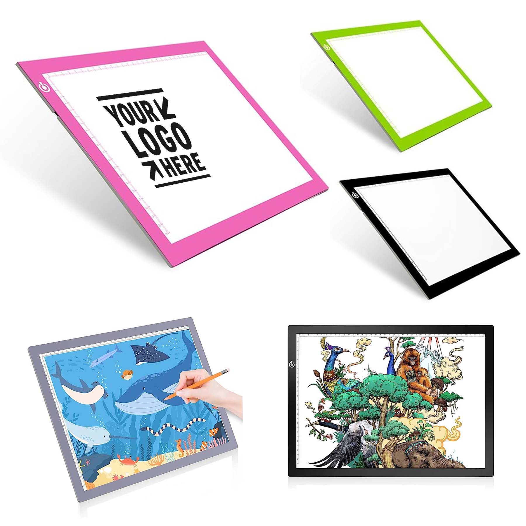 Tracing Brightness Adjustable Light Table Ultra-Thin A4 LED Copy Board Drawing Display Pad 2
