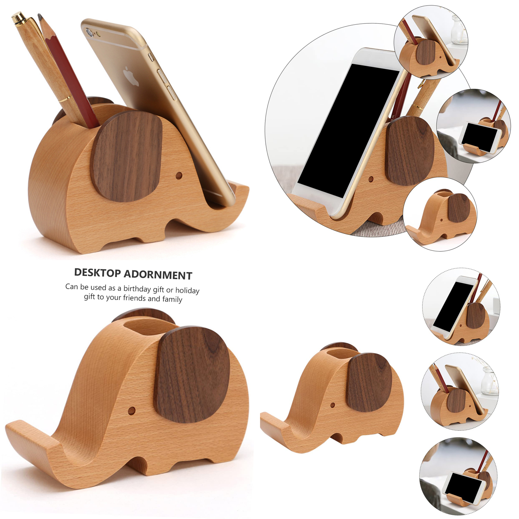 Elephant Pen Holder 3
