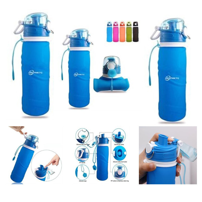 Silicone Folding Water Bottle