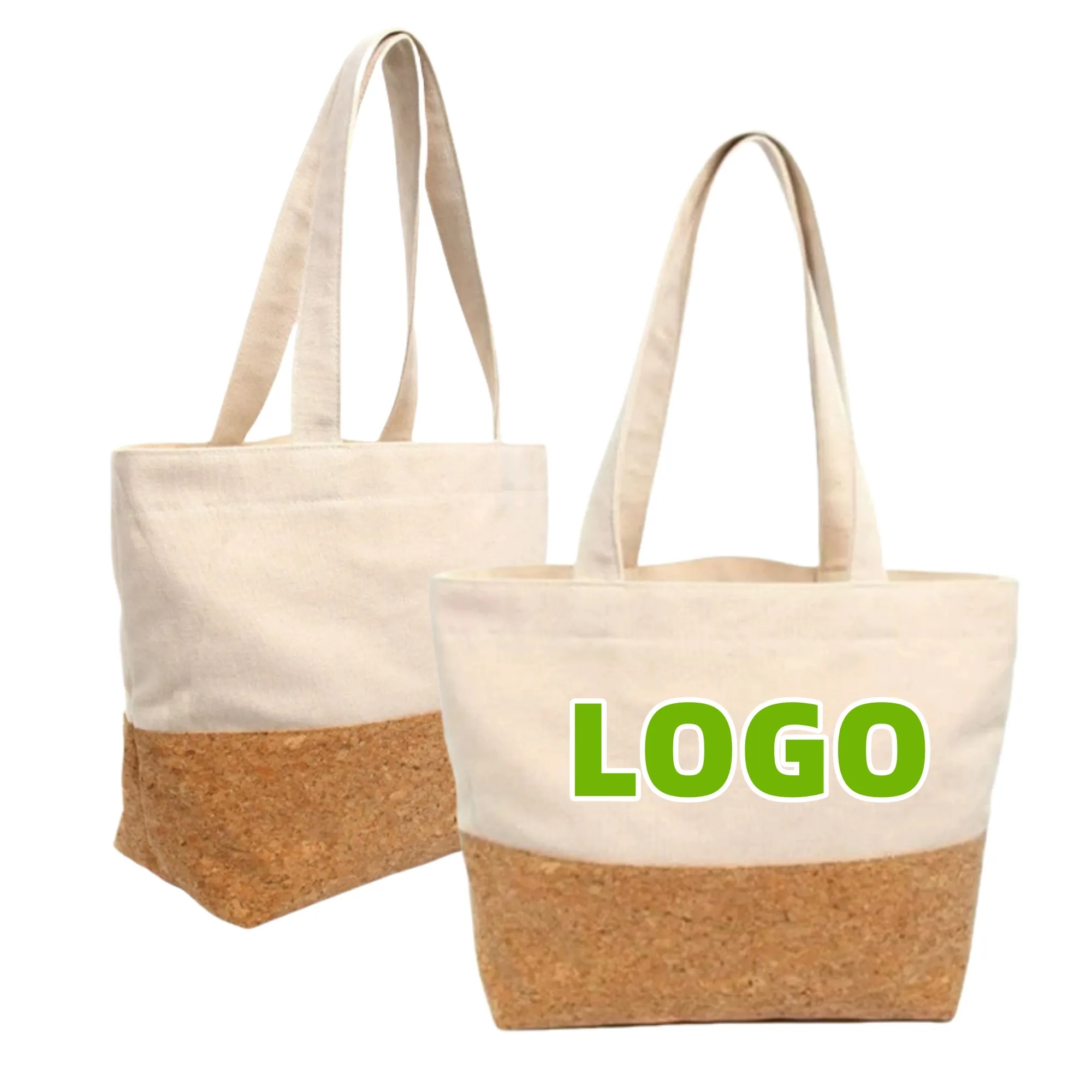 Spliced Cork Creative Eco-Friendly Canvas Bag 6