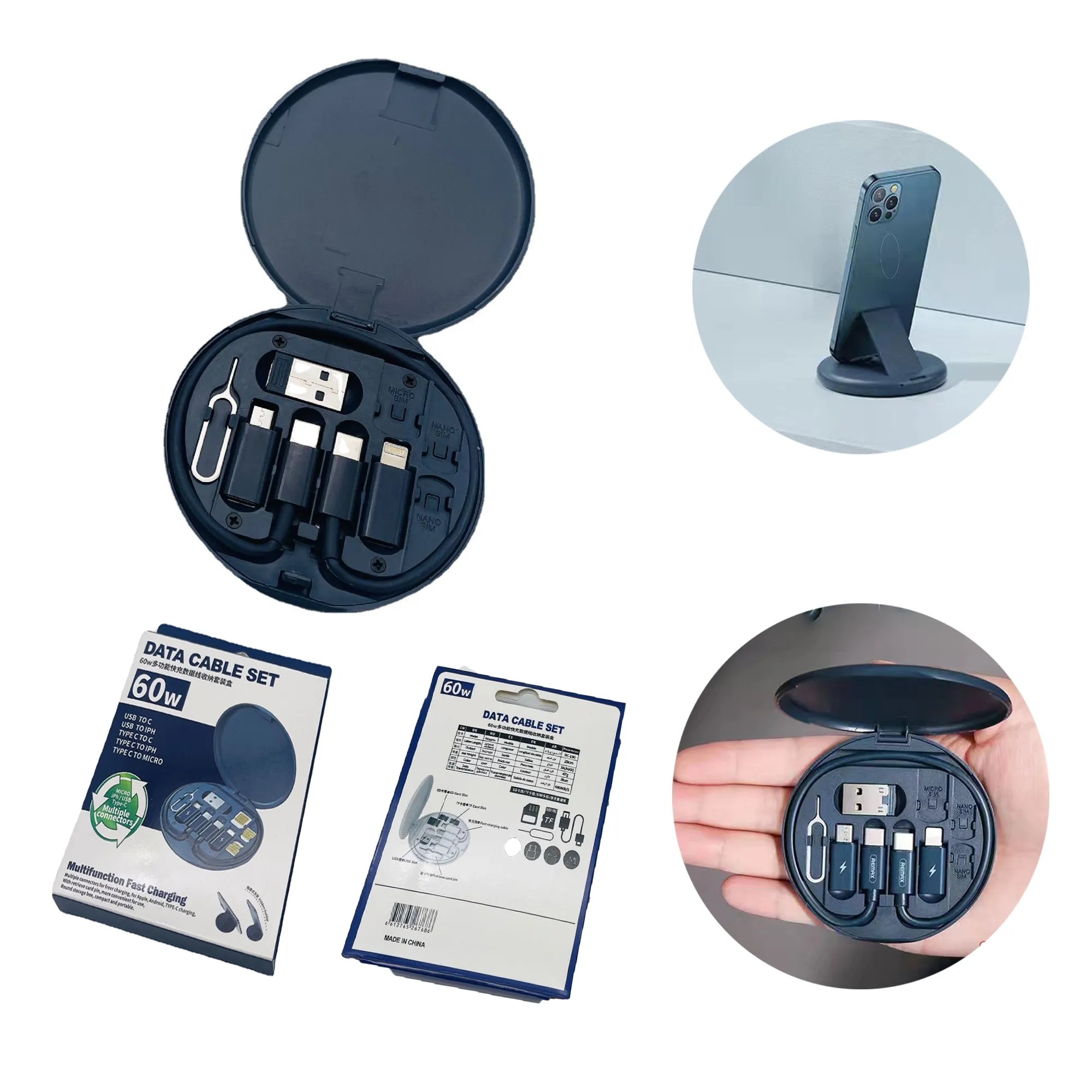 Multifunctional Data Cable Set 6
