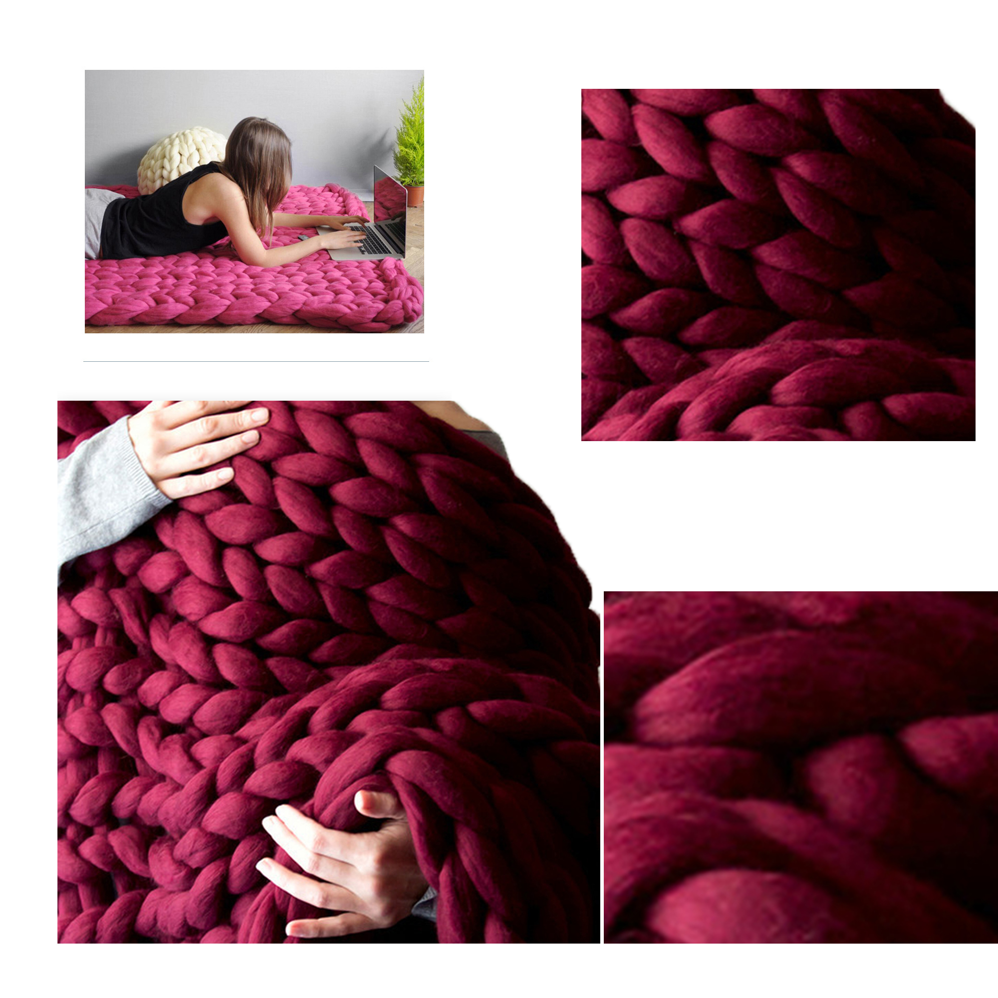 Coarse Wool Blanket 1