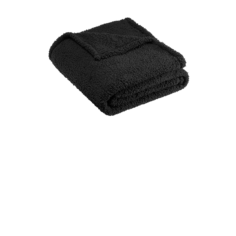Cozy Blanket w/ Sewn Woven Patch 3