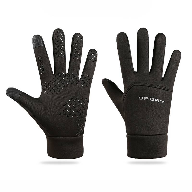Non-Slip Cycling Gloves W/ 2-Finger Touchscreen 1