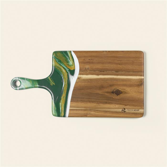 Medium Rectangle Acacia Board With Handle 24