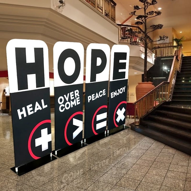 Tubie™ Fabric Banner System, Replacement Graphic - 48"W x 91"H 4