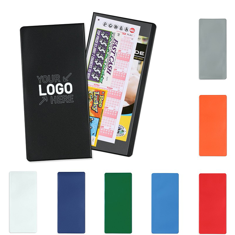 Single Panel Lottery Ticket Holder
