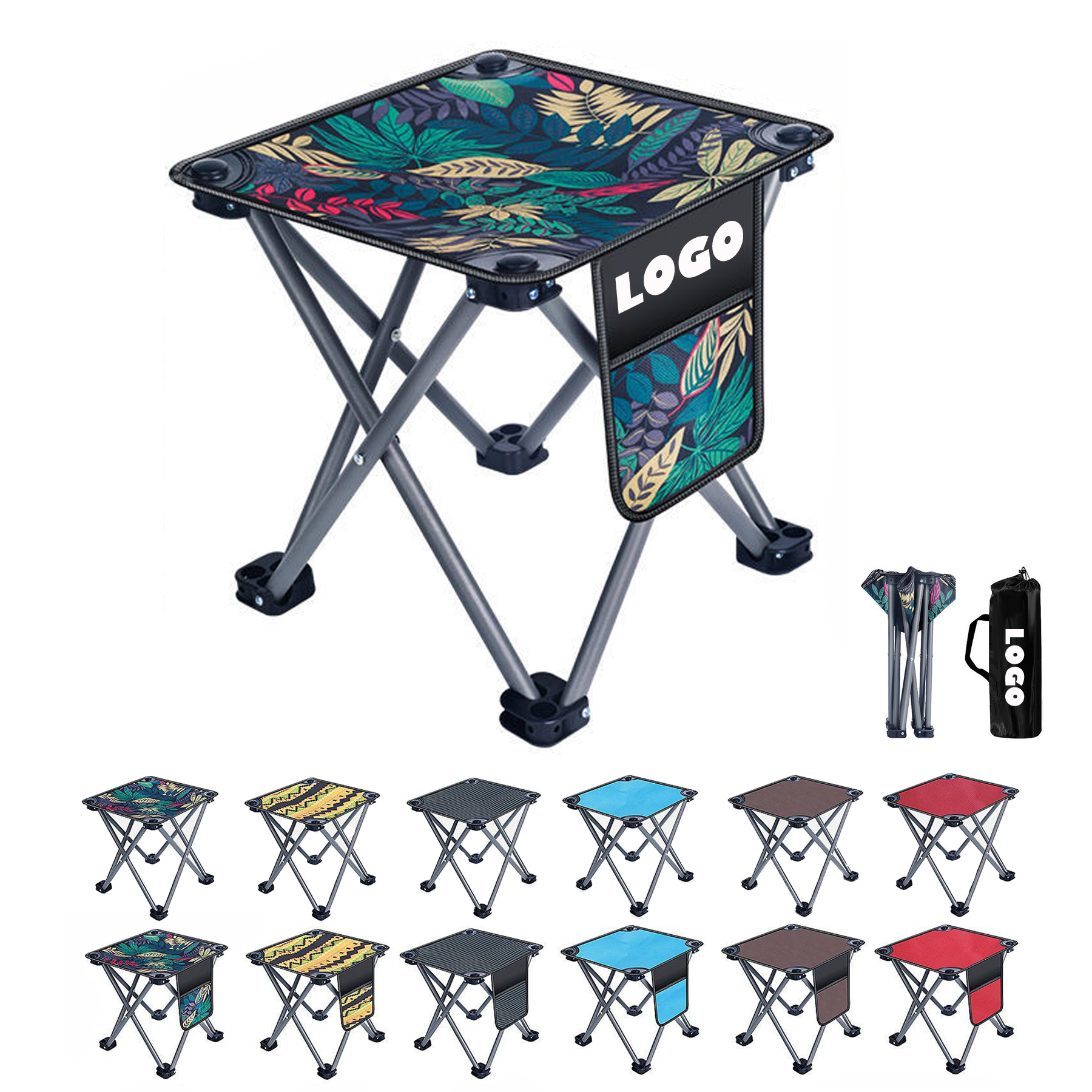 Oxford Folding Camping Chair With Bag 2
