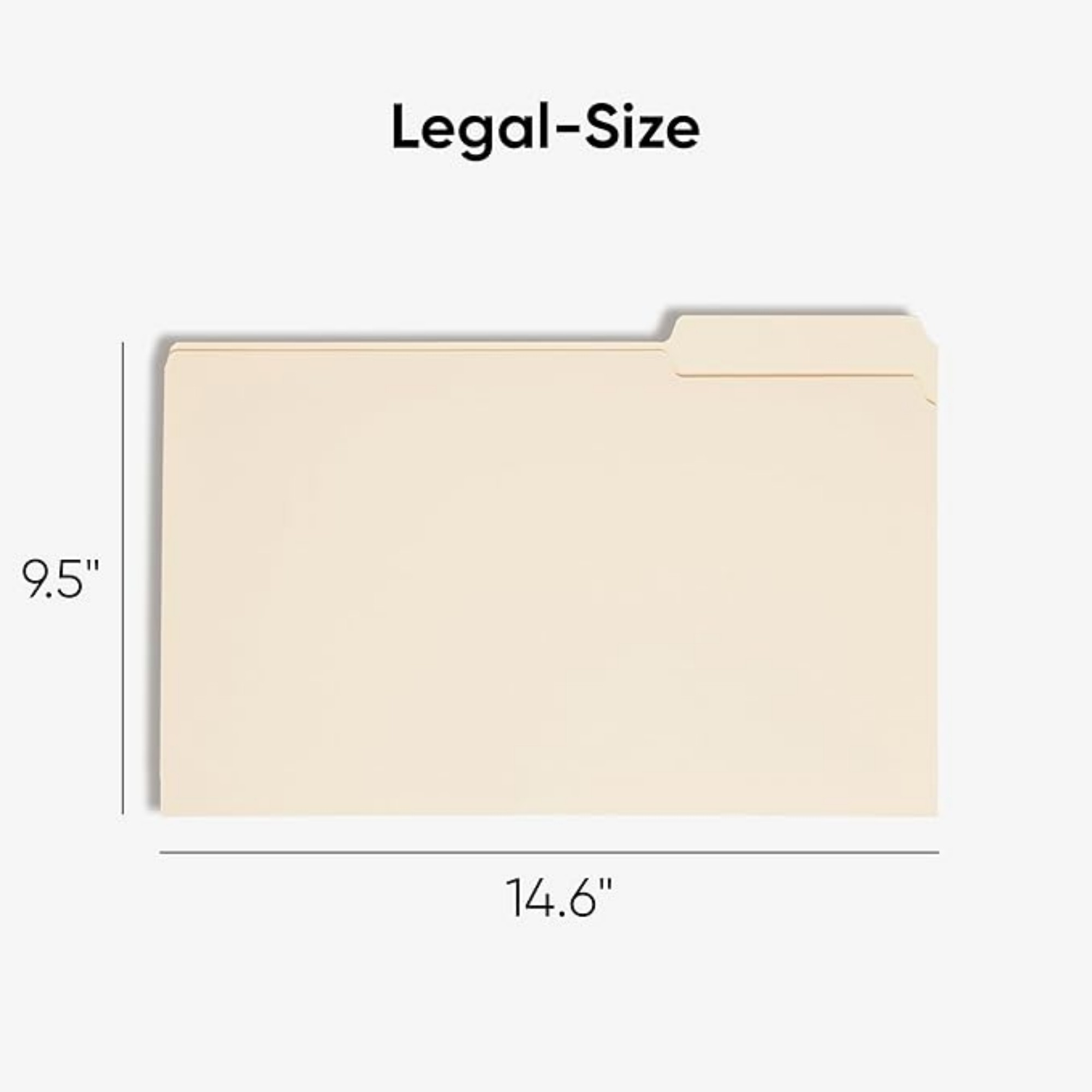 1/3-Cut Tab Legal Size File Folder 3