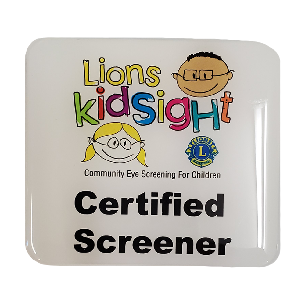 Magnetic Promo / Button / Name Badge with custom shape from 6.1 - 7 Sq. In. 3